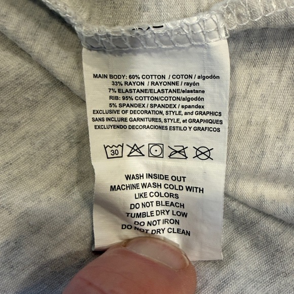 Fanatics Philadelphia Eagles Heather Gray Tee 2X - Picture 7 of 8